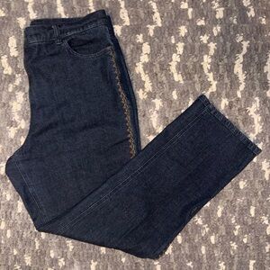 Charter Club Navy Blue Denim Jeans - sz16 (P24)